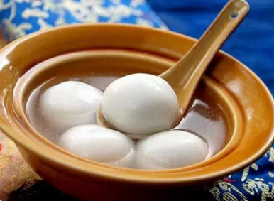 冬至日南方吃汤圆