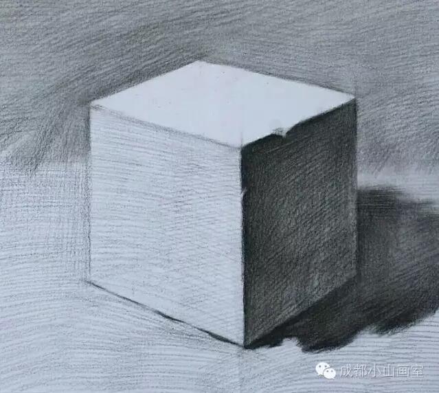 【几何立方体的绘画步骤】