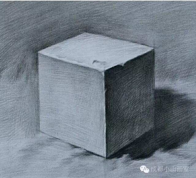 【几何立方体的绘画步骤】