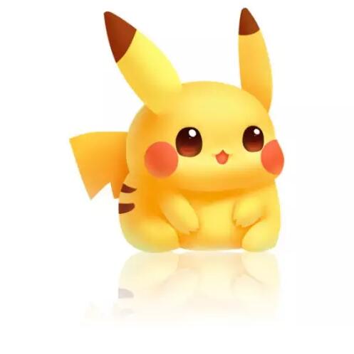 【ps绘制3D立体风格的皮卡丘图标】
