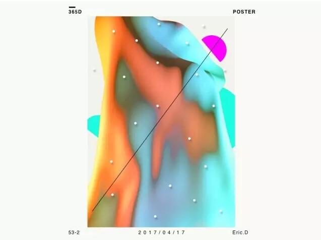【C4D教程-打造流行高对比酷炫立体海报】