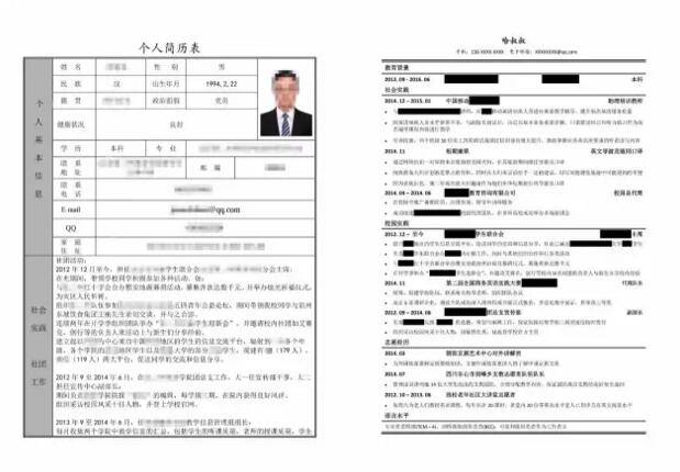 一文收货完美简历，撩妹技能双加成！