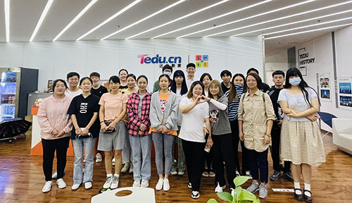 达内UI培训班2107开班盛况-达内北京设计学院-2107