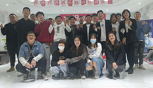 达内UI培训班2110开班盛况-达内天津银河中心-2110