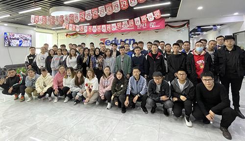 达内UI培训班2110开班盛况-达内太原龙城-2110