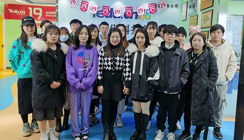 达内UI培训班2111开班盛况-达内西安高新中心-2111